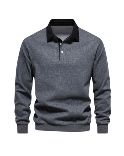 Freizeit-Polo-Pullover Pullover Eldenmark Gris S 