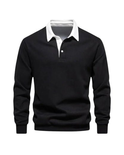 Freizeit-Polo-Pullover Pullover Eldenmark Noir S 