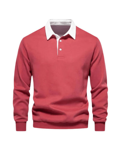 Freizeit-Polo-Pullover Pullover Eldenmark Rouge S 