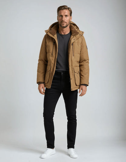Gefütterte Winterjacke Jacke Eldenmark 