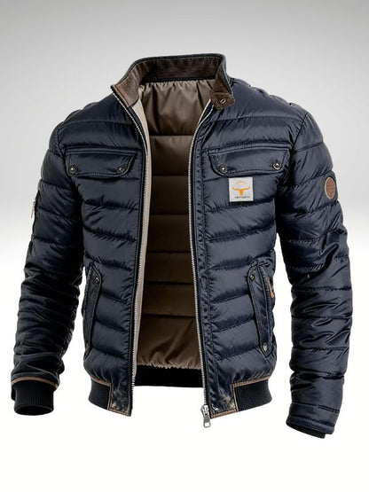 Gesteppte urbane Jacke Jacke Eldenmark Bleu foncé S 