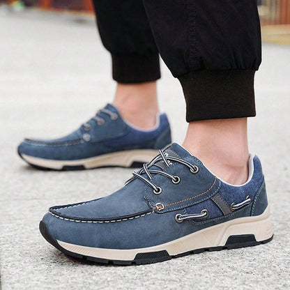 Herren Bootsschuhe Sommer in Wildleder-Optik Herren Bootsschuhe Sommer in Wildleder-Optik Eldenmark 