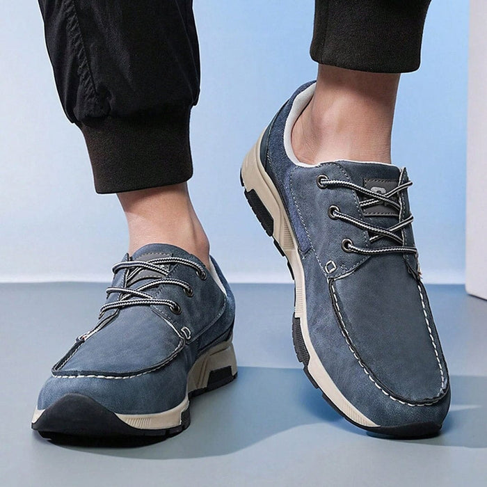 Herren Bootsschuhe Sommer in Wildleder-Optik