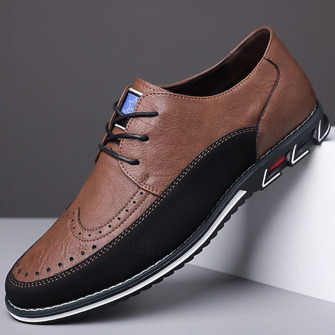 Herren Budapester Halbschuhe Zweifarbig Herren Budapester Halbschuhe Zweifarbig Eldenmark 