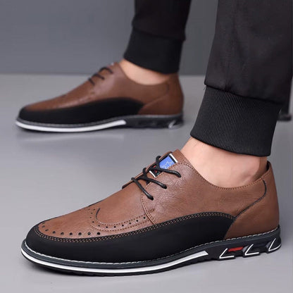 Herren Budapester Halbschuhe Zweifarbig Herren Budapester Halbschuhe Zweifarbig Eldenmark 