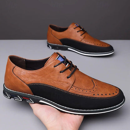 Herren Budapester Halbschuhe Zweifarbig Herren Budapester Halbschuhe Zweifarbig Eldenmark 