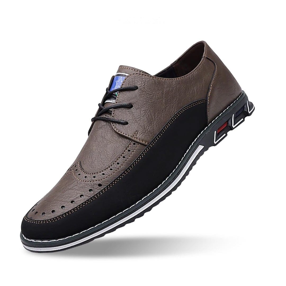 Herren Budapester Halbschuhe Zweifarbig Herren Budapester Halbschuhe Zweifarbig Eldenmark 