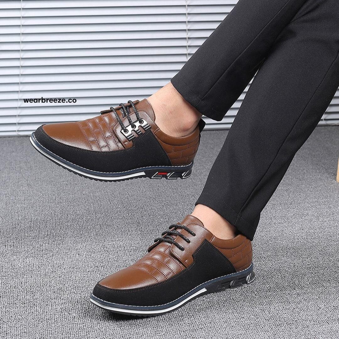Herren Business Halbschuhe mit Perforierung Herren Business Halbschuhe mit Perforierung Eldenmark 