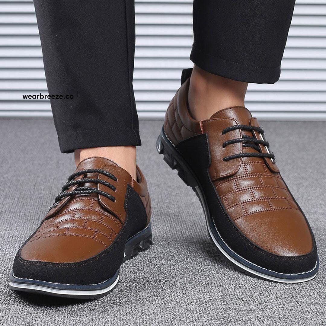 Herren Business Halbschuhe mit Perforierung Herren Business Halbschuhe mit Perforierung Eldenmark 