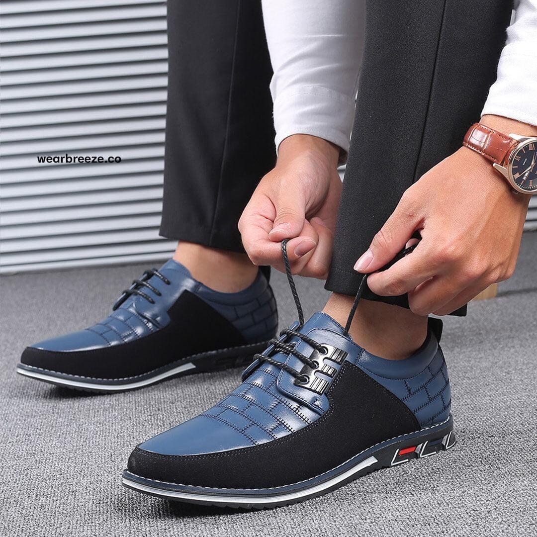 Herren Business Halbschuhe mit Perforierung Herren Business Halbschuhe mit Perforierung Eldenmark 
