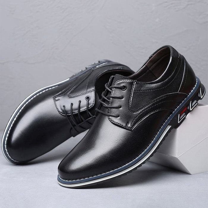 Herren Business Schuhe Klassisch in Leder-Optik
