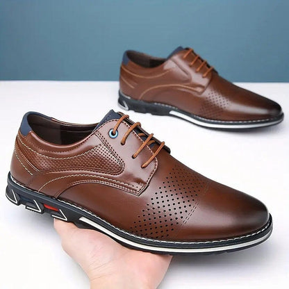 Herren Business Schuhe Perforiert Atmungsaktiv Herren Business Schuhe Perforiert Atmungsaktiv Eldenmark 