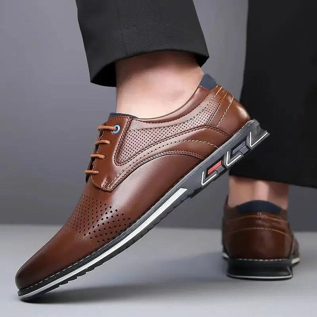 Herren Business Schuhe Perforiert Atmungsaktiv Herren Business Schuhe Perforiert Atmungsaktiv Eldenmark 