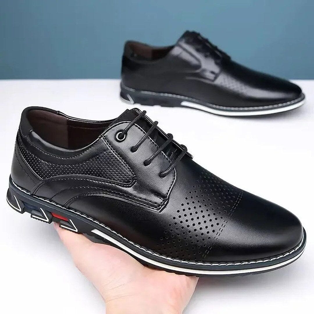 Herren Business Schuhe Perforiert Atmungsaktiv Herren Business Schuhe Perforiert Atmungsaktiv Eldenmark 