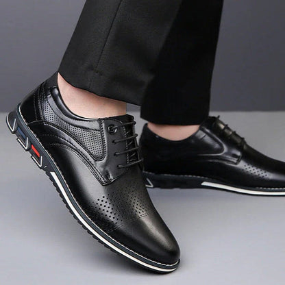 Herren Business Schuhe Perforiert Atmungsaktiv Herren Business Schuhe Perforiert Atmungsaktiv Eldenmark 