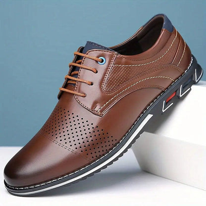 Herren Business Schuhe Perforiert Atmungsaktiv Herren Business Schuhe Perforiert Atmungsaktiv Eldenmark 