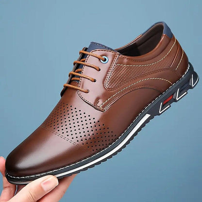 Herren Business Schuhe Perforiert Atmungsaktiv Herren Business Schuhe Perforiert Atmungsaktiv Eldenmark 