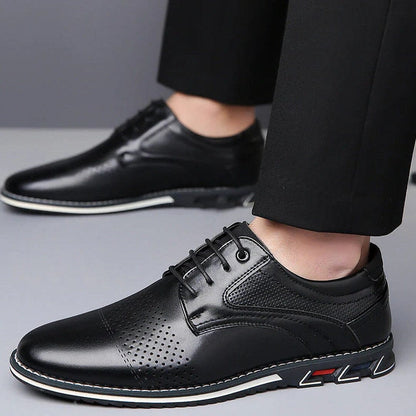 Herren Business Schuhe Perforiert Atmungsaktiv Herren Business Schuhe Perforiert Atmungsaktiv Eldenmark 