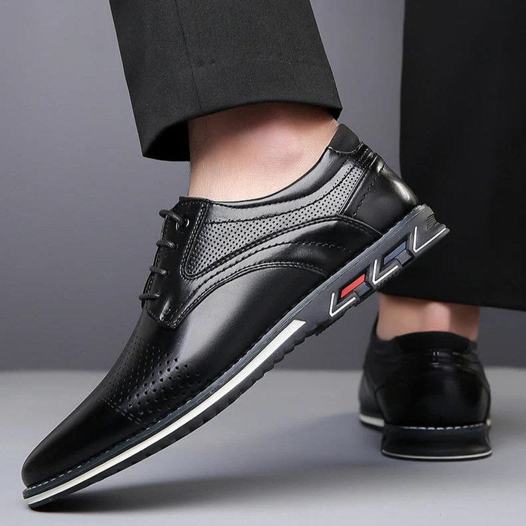 Herren Business Schuhe Perforiert Atmungsaktiv Herren Business Schuhe Perforiert Atmungsaktiv Eldenmark 