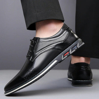 Herren Business Schuhe Perforiert Atmungsaktiv Herren Business Schuhe Perforiert Atmungsaktiv Eldenmark 