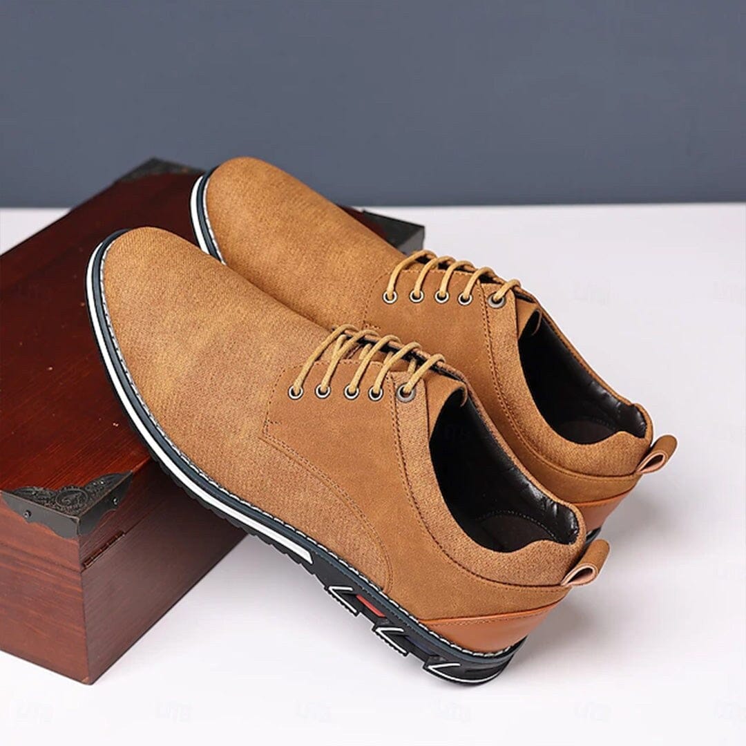 Herren Freizeitschuhe Wildleder-Optik Zweifarbig Herren Freizeitschuhe Wildleder-Optik Zweifarbig Eldenmark 