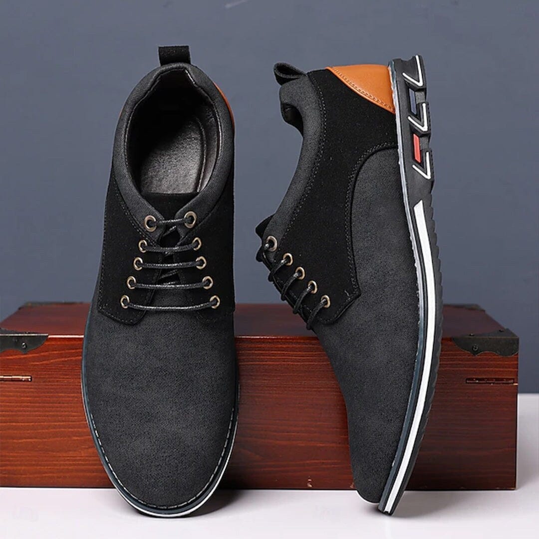 Herren Freizeitschuhe Wildleder-Optik Zweifarbig Herren Freizeitschuhe Wildleder-Optik Zweifarbig Eldenmark 