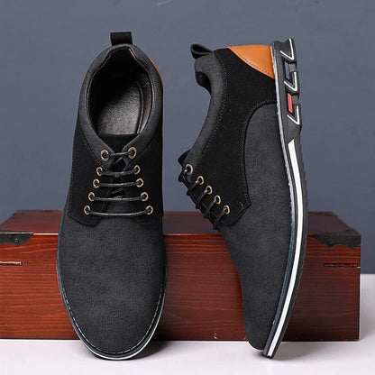 Herren Freizeitschuhe Wildleder-Optik Zweifarbig Herren Freizeitschuhe Wildleder-Optik Zweifarbig Eldenmark 