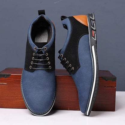 Herren Freizeitschuhe Wildleder-Optik Zweifarbig Herren Freizeitschuhe Wildleder-Optik Zweifarbig Eldenmark 