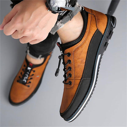 Herren Halbschuhe Casual mit Kontrastsohle Herren Halbschuhe Casual mit Kontrastsohle Eldenmark 