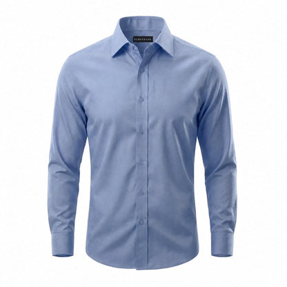 Herren Hemd Bügelfrei mit Stretch Herren Hemd Bügelfrei mit Stretch Eldenmark XS Hellblau 