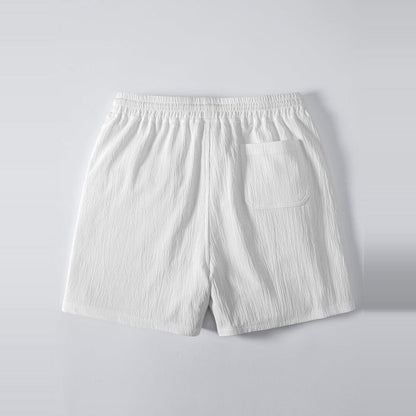 Herren Set Jacquardhemd mit Shorts Geo-Muster Herren Set Jacquardhemd mit Shorts Geo-Muster Eldenmark 