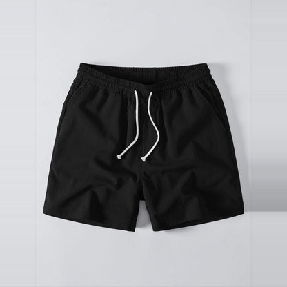 Herren Set Jacquardhemd mit Shorts Geo-Muster Herren Set Jacquardhemd mit Shorts Geo-Muster Eldenmark 
