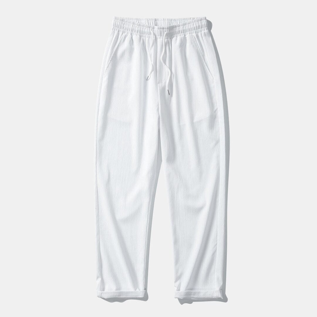 Herren Set Kurzarmhemd Leinenmix mit Stoffhose Herren Set Kurzarmhemd Leinenmix mit Stoffhose Eldenmark 
