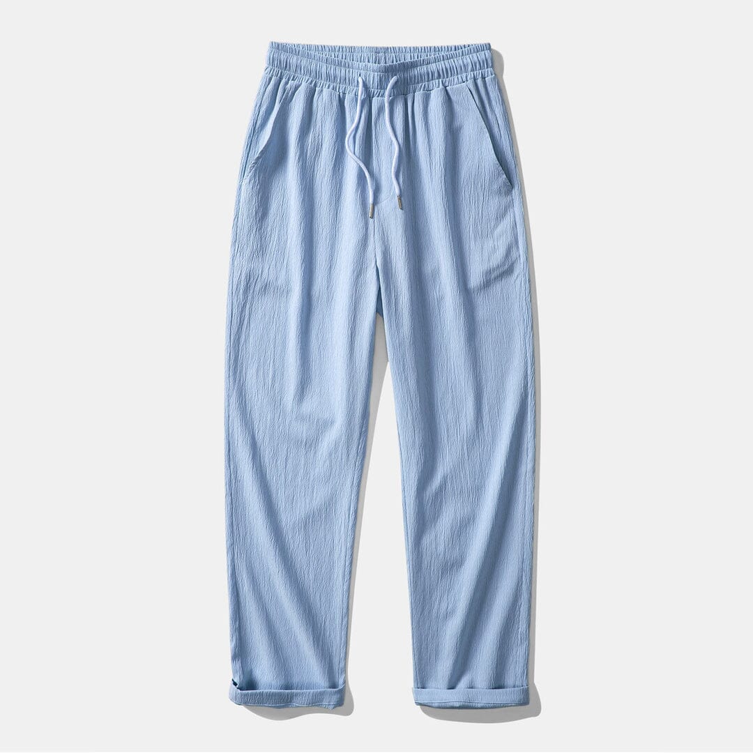 Herren Set Kurzarmhemd Leinenmix mit Stoffhose Herren Set Kurzarmhemd Leinenmix mit Stoffhose Eldenmark 