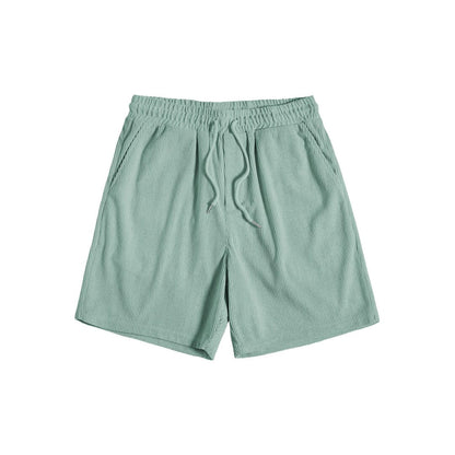 Herren Set Kurzarmhemd mit Shorts in Waffeloptik Herren Set Kurzarmhemd mit Shorts in Waffeloptik Eldenmark 