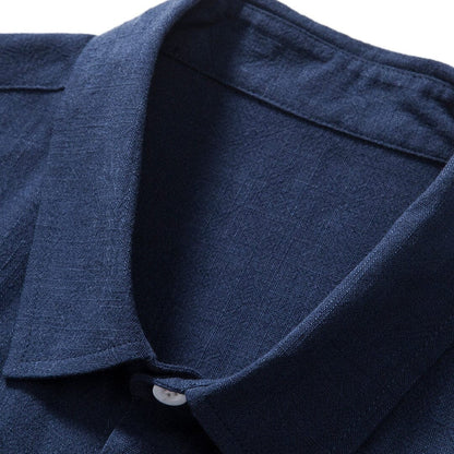 Herren Set Leinenhemd mit Bermuda Shorts Herren Set Leinenhemd mit Bermuda Shorts Eldenmark 
