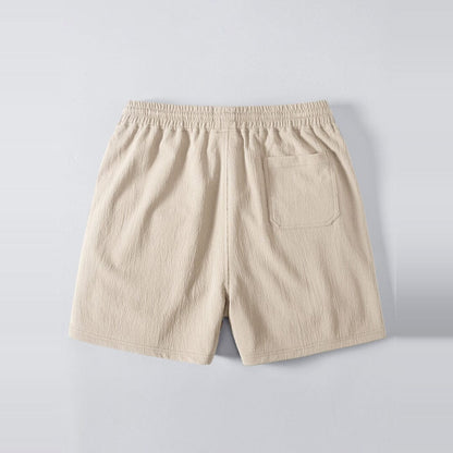 Herren Set Leinenhemd mit Bermuda Shorts Herren Set Leinenhemd mit Bermuda Shorts Eldenmark 