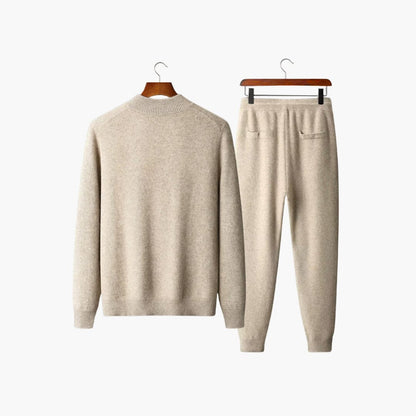 Herren Set Merinowolle Extrafein Pullover und Hose Herren Set Merinowolle Extrafein Pullover und Hose Eldenmark 