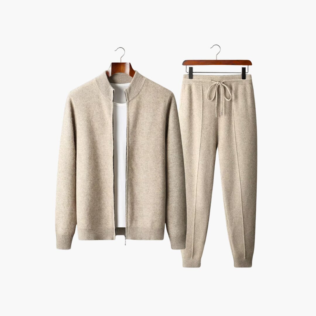 Herren Set Merinowolle Extrafein Pullover und Hose Herren Set Merinowolle Extrafein Pullover und Hose Eldenmark 