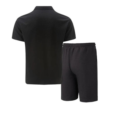 Herren Set Polo mit Reißverschluss und Shorts Herren Set Polo mit Reißverschluss und Shorts Eldenmark 