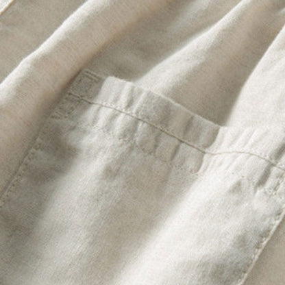 Herren Set Resorthemd mit Leinen-Sommerhose Herren Set Resorthemd mit Leinen-Sommerhose Eldenmark 