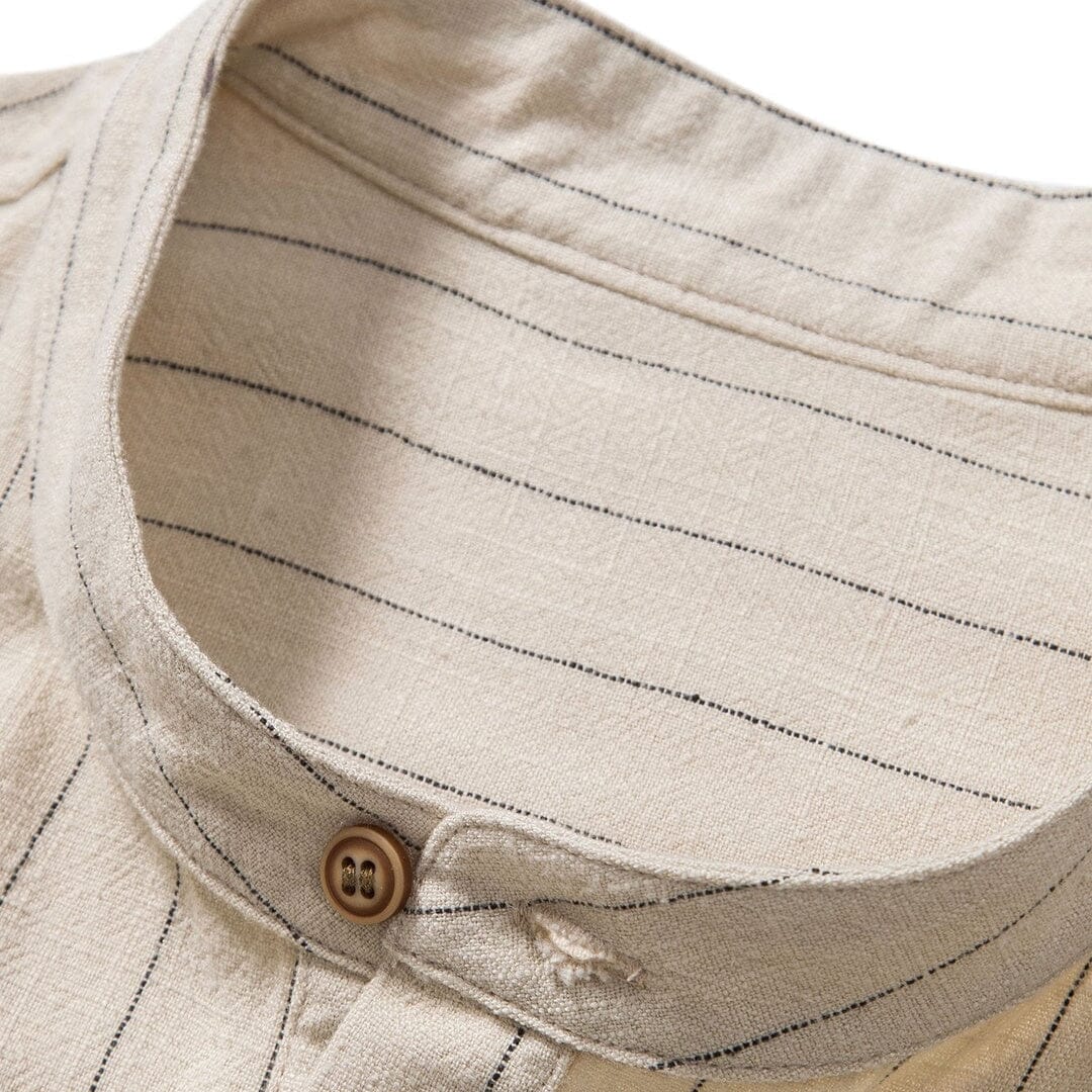 Herren Set Resorthemd mit Leinen-Sommerhose Herren Set Resorthemd mit Leinen-Sommerhose Eldenmark 