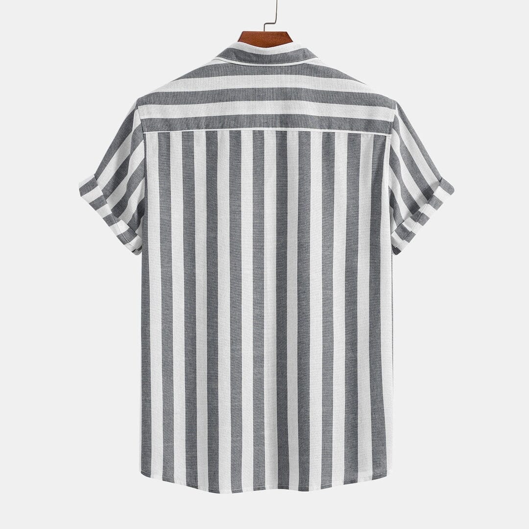 Herren Set Sommerhemd mit Baumwoll-Leinenhose Herren Set Sommerhemd mit Baumwoll-Leinenhose Eldenmark 