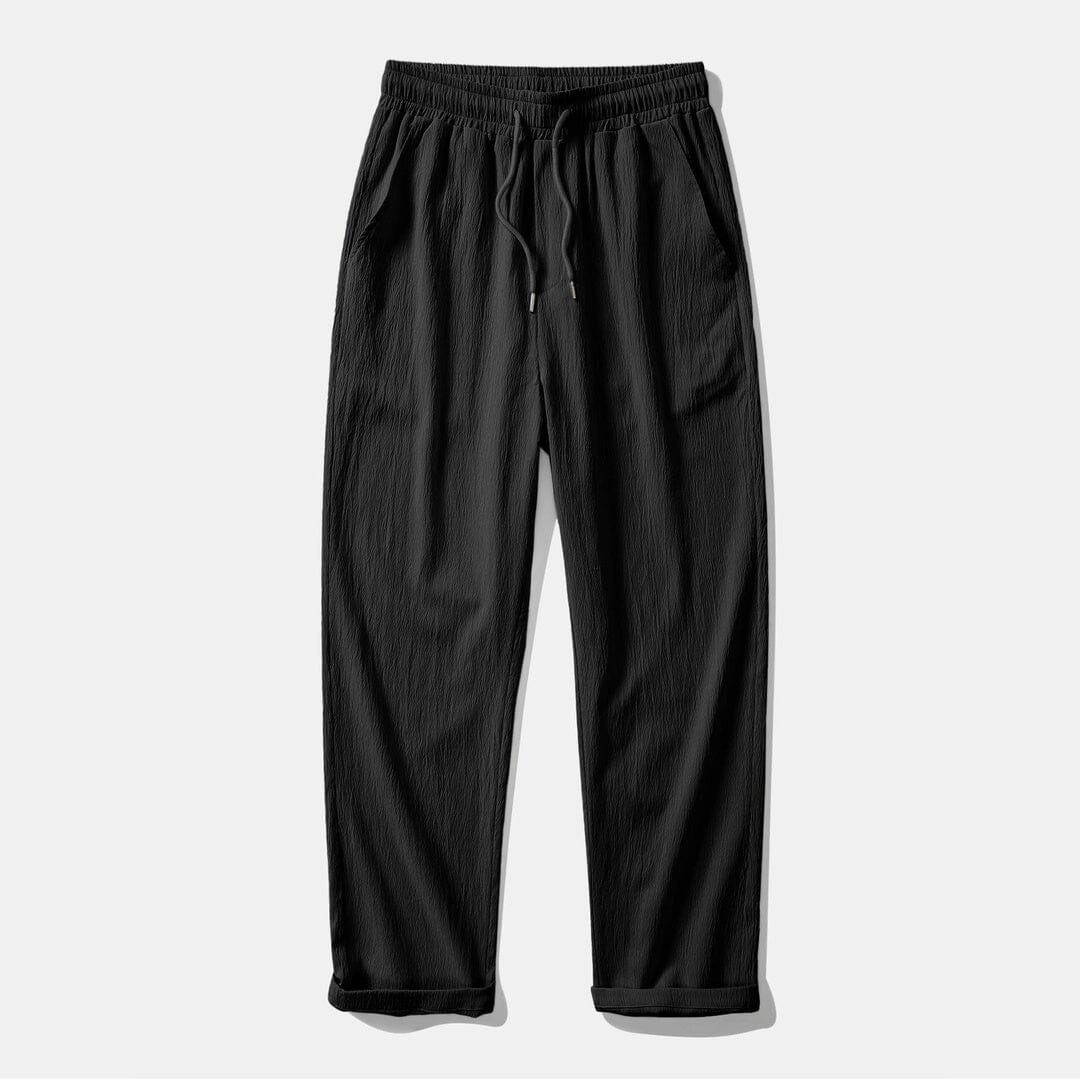 Herren Set Streifenhemd mit gerader Stoffhose Herren Set Streifenhemd mit gerader Stoffhose Eldenmark 