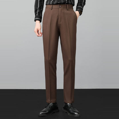Herren Set Strickpolo mit Anzughose Slim Fit Herren Set Strickpolo mit Anzughose Slim Fit Eldenmark 