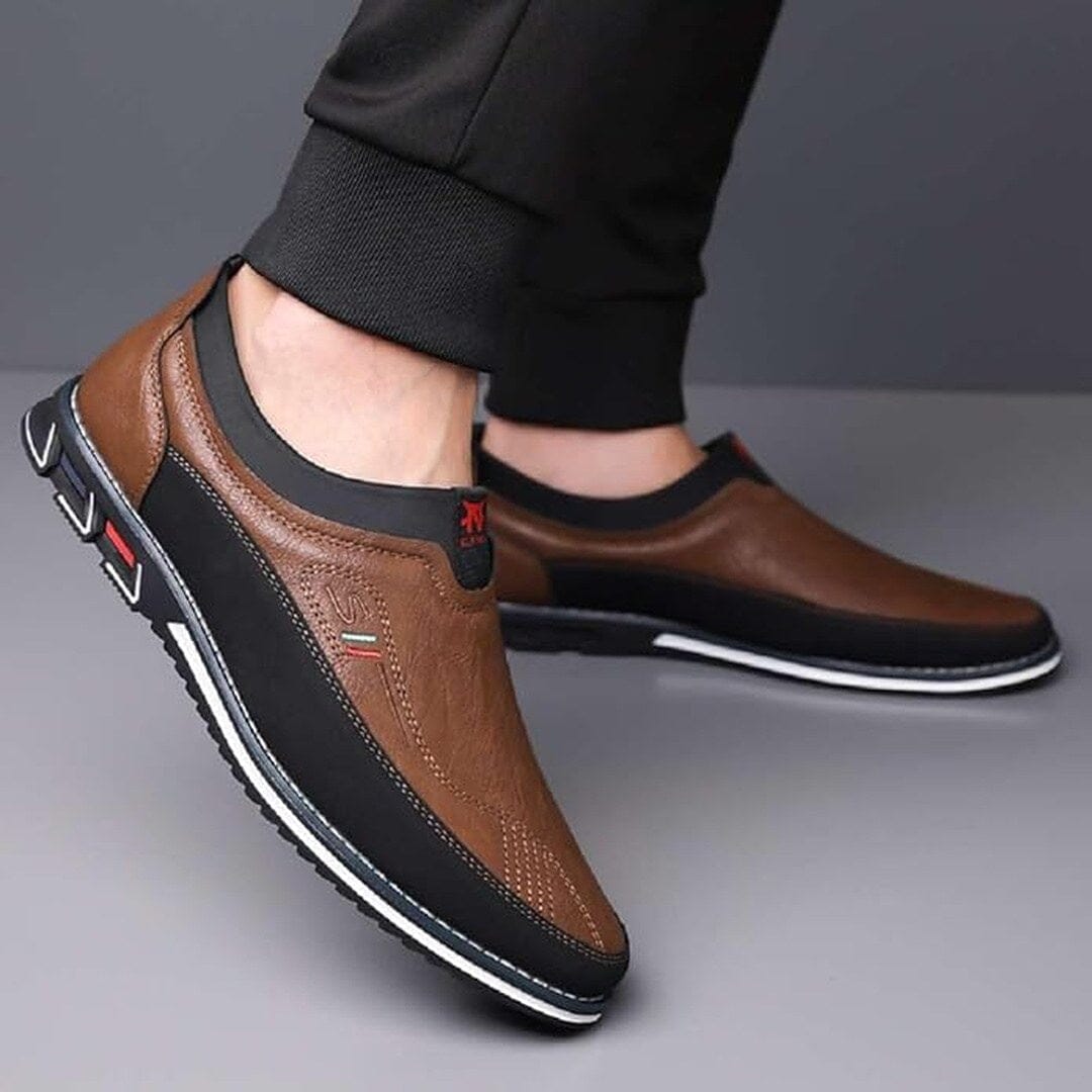 Herren Slipper Loafer Bequem in Leder-Optik Herren Slipper Loafer Bequem in Leder-Optik Eldenmark 