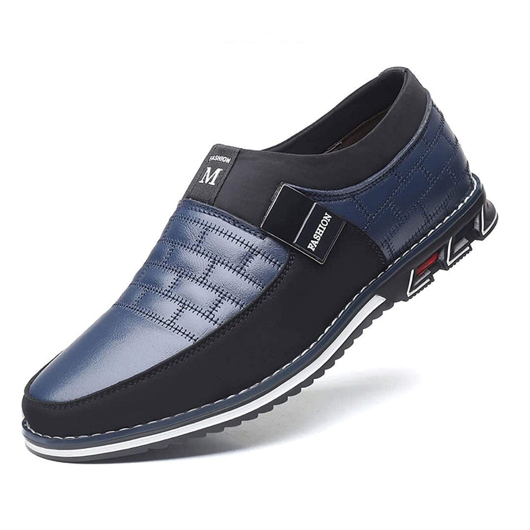 Herren Slipper ohne Schnürung in Leder-Optik Herren Slipper ohne Schnürung in Leder-Optik Eldenmark 