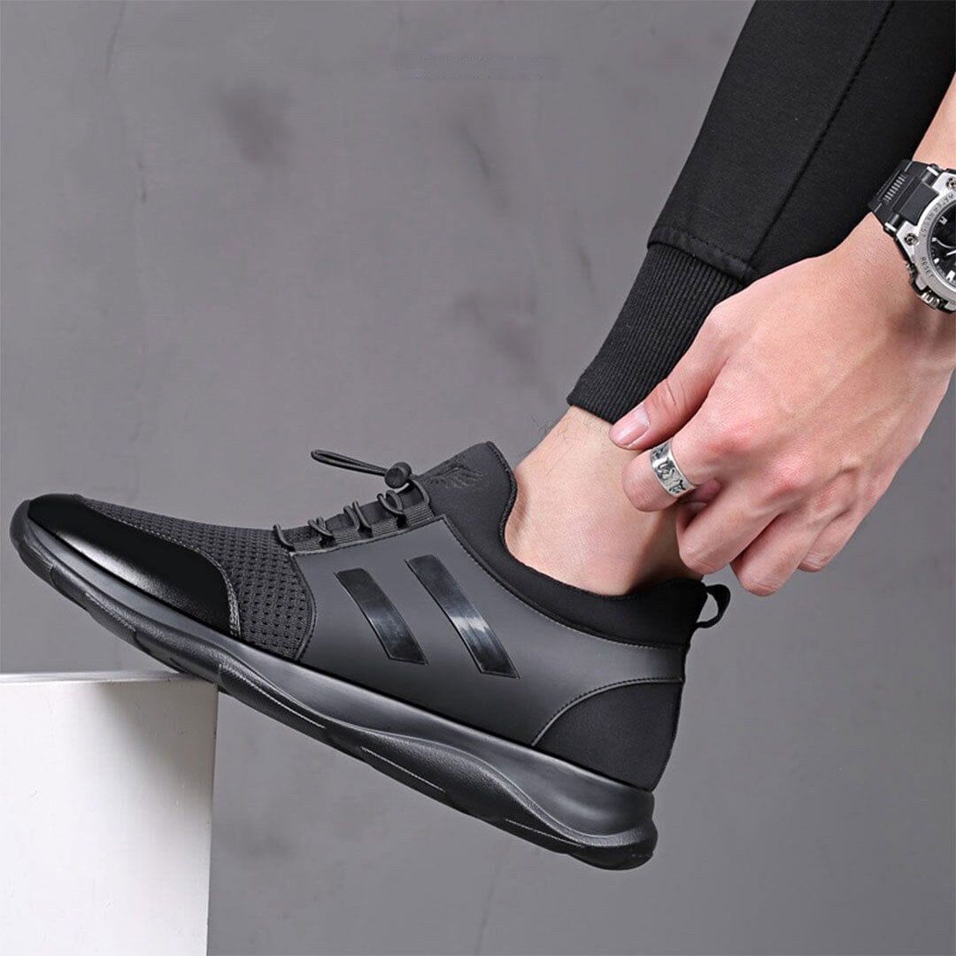Herren Sneaker Allwetter Schwarz ohne Schnürsenkel Herren Sneaker Allwetter Schwarz ohne Schnürsenkel Eldenmark 
