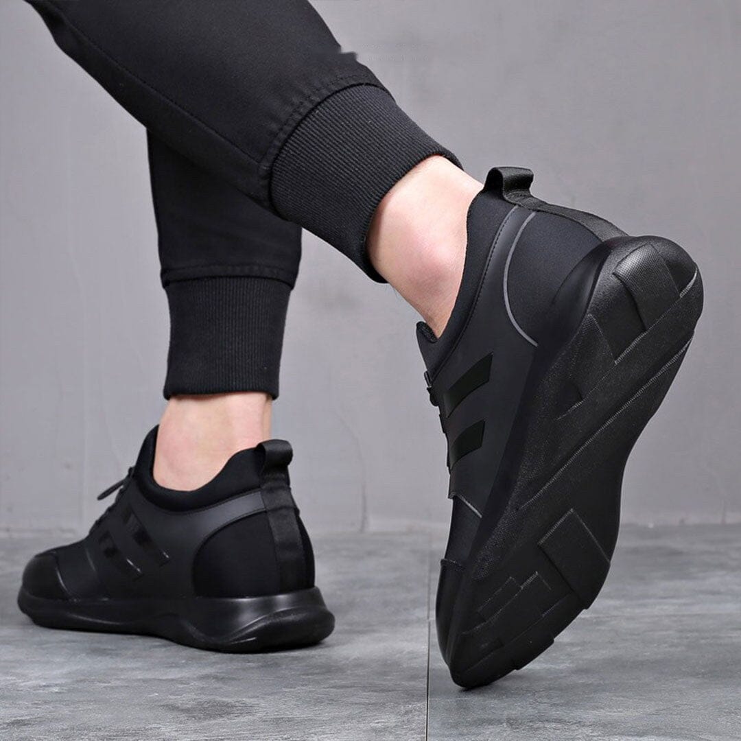 Herren Sneaker Allwetter Schwarz ohne Schnürsenkel Herren Sneaker Allwetter Schwarz ohne Schnürsenkel Eldenmark 