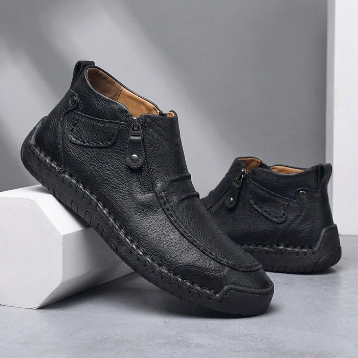 Herren Stiefeletten mit Reißverschluss